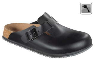 060196 Klein Birkenstock Clog BOSTON Superlauf schmale Weite schwarz Größe 35 - 46