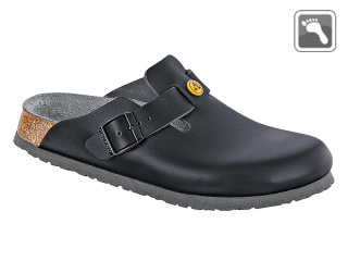 061368 BIRKENSTOCK ESD BOSTON Sandale normale Weite schwarz Größe 39 - 48
