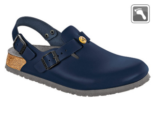 061390 BIRKENSTOCK ESD TOKIO Clog normale Weite blau Größe 39 - 48