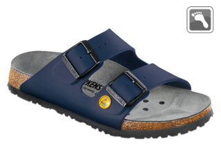 089430 Klein BIRKENSTOCK ESD ARIZONA Sandale normale Weite blau Größe 35 - 46