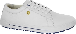 1011366 BIRKENSTOCK QO500 ESD Leder normale Weite weiß 02 Größe 35 - 48