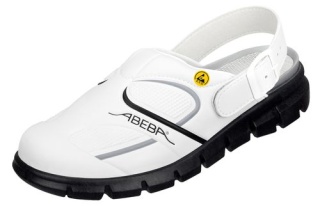 37335 ABEBA ESD Dynamic Berufsschuhe weiß/schwarz Größe 35 - 48