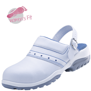 Atlas CL370 Damenclog 49000 Weiss SB SRC Stahlkappe Gr. 35-43