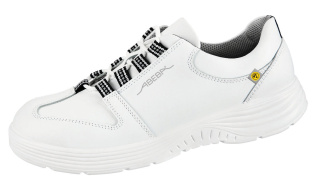 7131133 ABEBA X-Light ESD Arbeitsschuhe weiß Leder 02 Größe 35 - 48