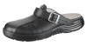 711042 Abeba X-LIGHT Clog Arbeitsschuhe Küche Gastronomie schwarz Leder SB Größe  35 - 48