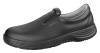 711137 Abeba X-LIGHT Slipper Arbeitsschuhe Küche Gastronomie schwarz Leder 02 Größe  35 - 48
