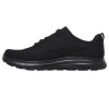77125EC-BLK Skechers Herren Schnürschuhe Flex Advantage SR ohne Schutzkappe, schwarz 