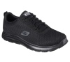 77125EC-BLK Skechers Herren Schnürschuhe Flex Advantage SR ohne Schutzkappe, schwarz 