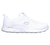 77125EC-WHT Skechers Herren Schnürschuhe  Flex Advantage SR ohne Schutzkappe, weiß 