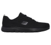 77210EC-BLK Skechers Ghenter Bronaugh Damen-Schnürschuhe ohne Schutzkappe, schwarz
