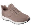 77222EC-TPE Skechers SQUAD SR Damen Slip-On Schuhe für Beruf und Freizeit ohne Schutzkappe taupe 