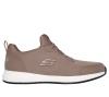 77222EC-TPE Skechers SQUAD SR Damen Slip-On Schuhe für Beruf und Freizeit ohne Schutzkappe taupe 