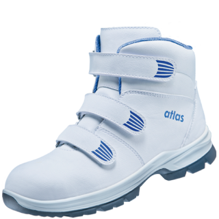 Atlas CL570  Sicherheitshochschuhe 87000 Klettverschluss Weiss S2 ESD SRC Stahlkappe Gr. 36-49