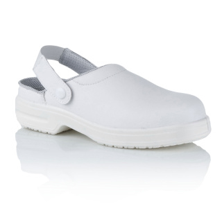 A711 Safeway Clogs Texfiber mit Stahlkappe weiß Größe 48 - 50