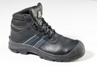 0925, Lemaitre, S3, ANDY BAU, Weite XL Sicherheitsstiefel, mit Stahlkappe, schwarz 39 - 49