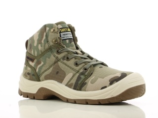 DESERT Safety-Jogger Sicherheitsstiefel camouflage S1P SRC Größe 38 - 47