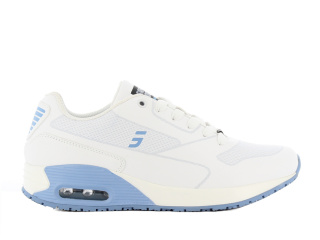 Ela LBL Safety-Jogger Plegeschuhe Arbeitsschuhe Berufsschuhe ohne Schutzkappe weiß-hellblau Größe 36-42